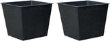 Pot universel Dehner, plastique, noir, 30 x 26 x 26 cm