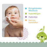 Lingettes humides Cleanic Baby Eco Pure Water – (1 x 50 pcs.) Lingettes humides pour enfants et nourrissons – sans parfum, jetables dans les toilettes, peaux sensibles – 50 pcs.