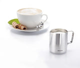 Carafe à lait Westmark Brasilia 200 ml - idéale pour la crème à café, le lait, le miel et autres additifs pour le café et le thé, accessoire barista - acier inoxydable