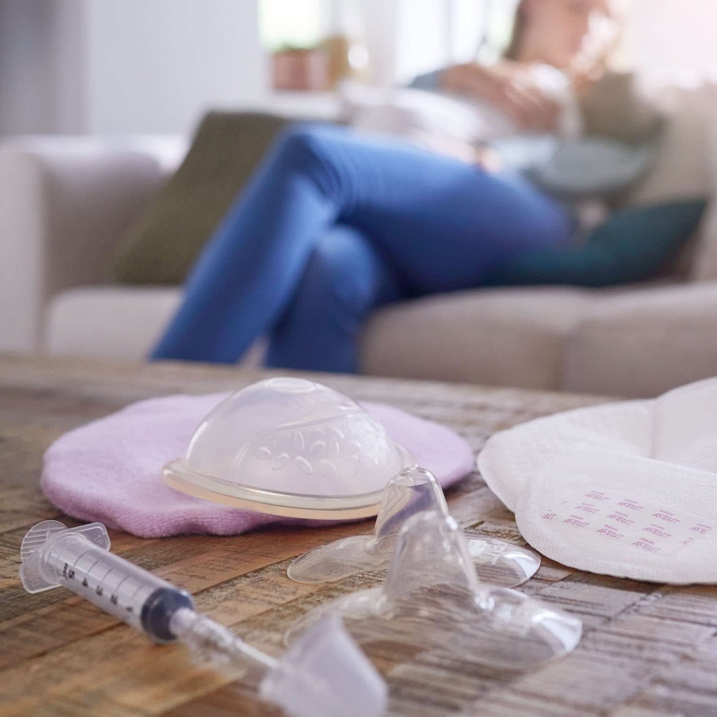 PHILIPS Avent SCF153/03 Protège-tétons - Accessoires d'alimentation et d'allaitement taille moyenne Baby Naty Shop