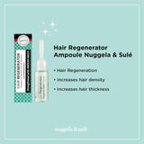 Ampoules après-shampooing Nuggela & Sulé, traitement 1 semaine, 10 ml Soin capillaire Nuggela
