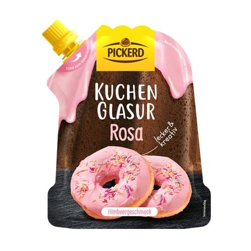 Glaçage à gâteau, saveur rose, baies et framboise, 125 grammes Glaçages et décoration Naty Shop