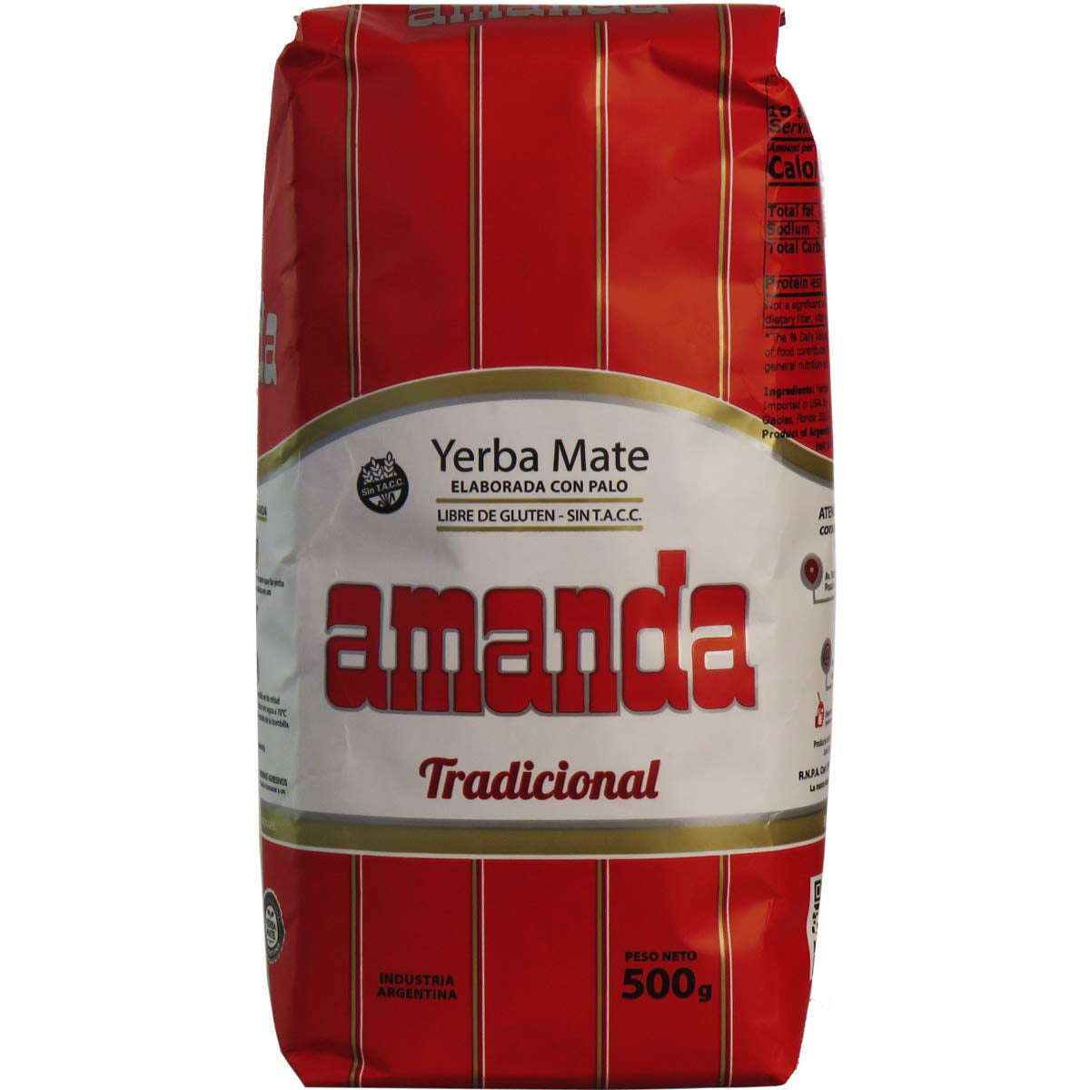 Thé Elaborada Yerba Maté 500G | Thé maté traditionnel | Thé Yerba Mate Elaborada Con Palo Feuilles en vrac 0,5 Kg