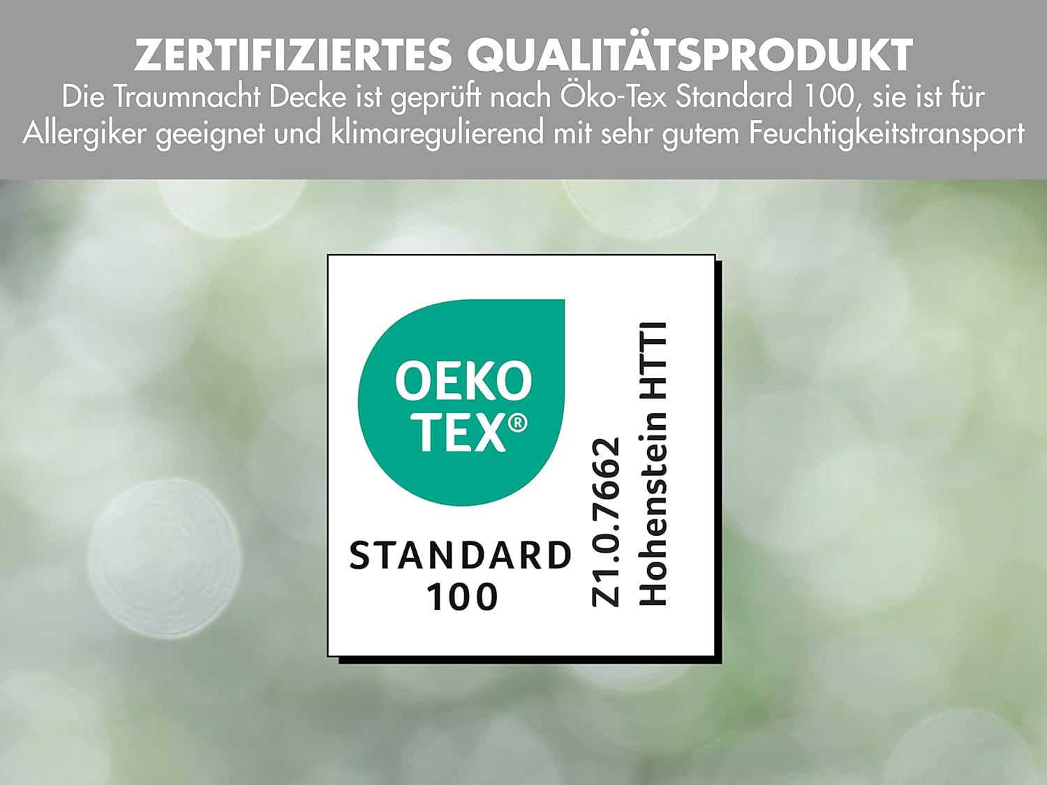 Couverture à économie d'énergie Traumnacht - Couverture d'hiver extra chaude avec un grammage de 1 685 g, 100% microfibre, lavable à 60 degrés, 135X200 cm, certifiée Oeko-Tex, produite selon la norme de qualité allemande Couvre-lits et couettes Naty Shop