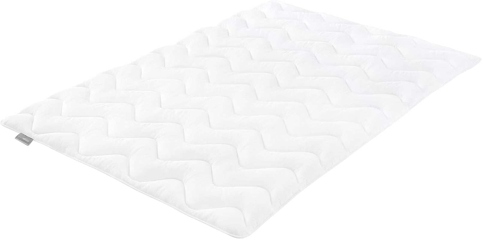Couverture basique Traumnacht 4 saisons, Pour chaque saison, Avec housse en microfibre douce et confortable en 135 X 200 Cm, Blanc, Certifiée Oeko Tex, Développée en Allemagne Couettes et couettes Naty Shop Duo couette hiver 135 X 200 Cm