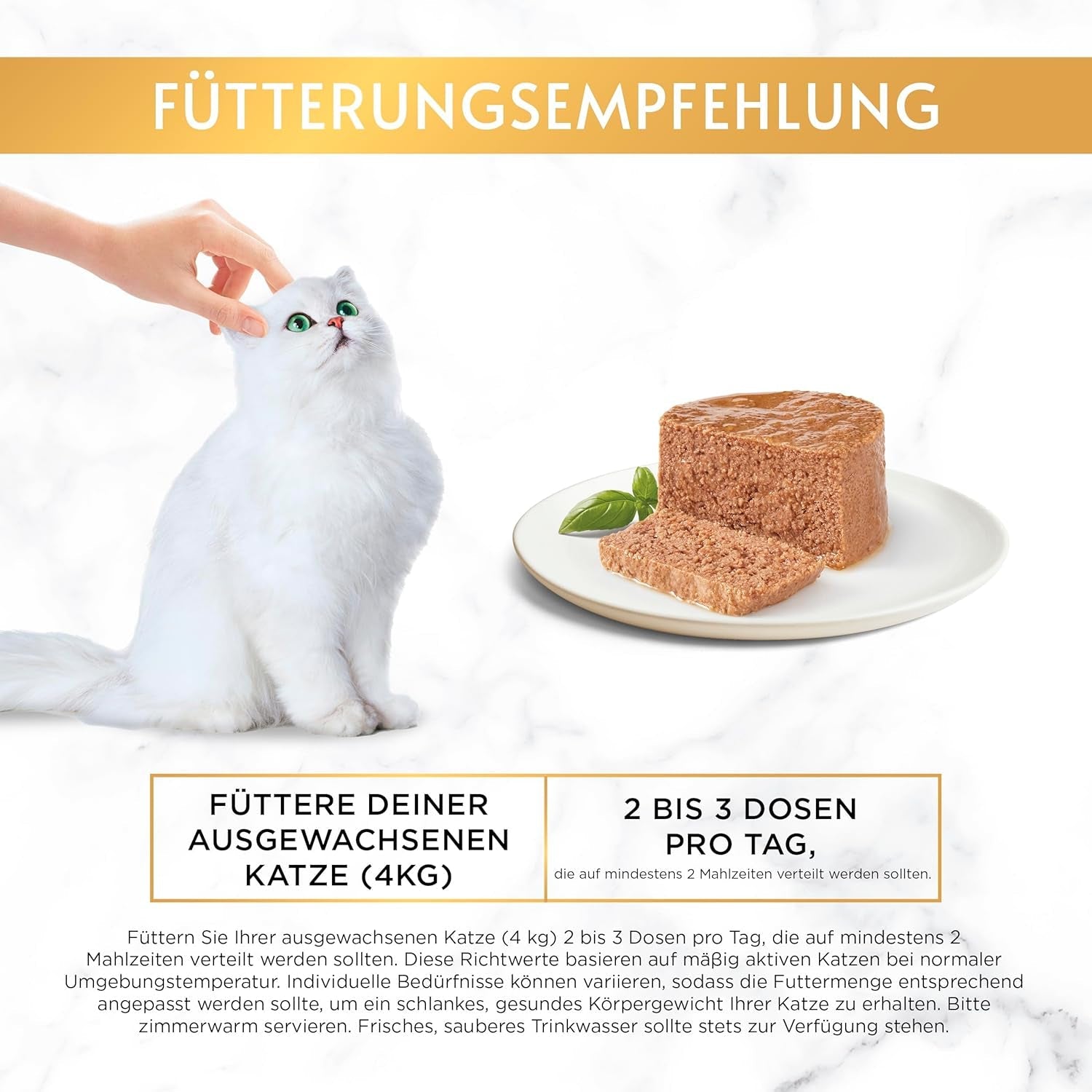 Gourmet Gold Pâte fine Katzenfutter nass, mit Huhn, 12er Pack (12 x 85g)
