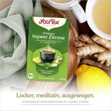Yogi Tea - Thé vert au gingembre et citron, thé ayurvédique biologique aux épices et herbes, mélange de thé vert, gingembre et citron, Yogi Tea 3 Pack, 3X17 sachets de thé (51 sachets de thé au total), idéal comme cadeau