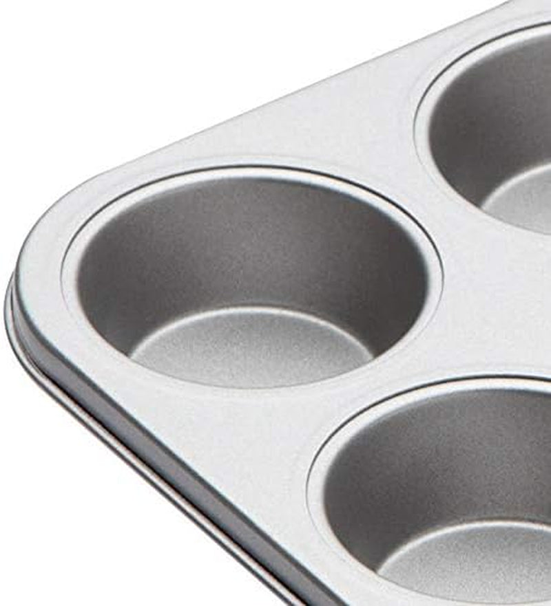 Plaque de cuisson à muffins Kitchen Craft, couvercle antiadhésif, peut contenir 12 muffins, 35 cm x 27 cm Naty Shop