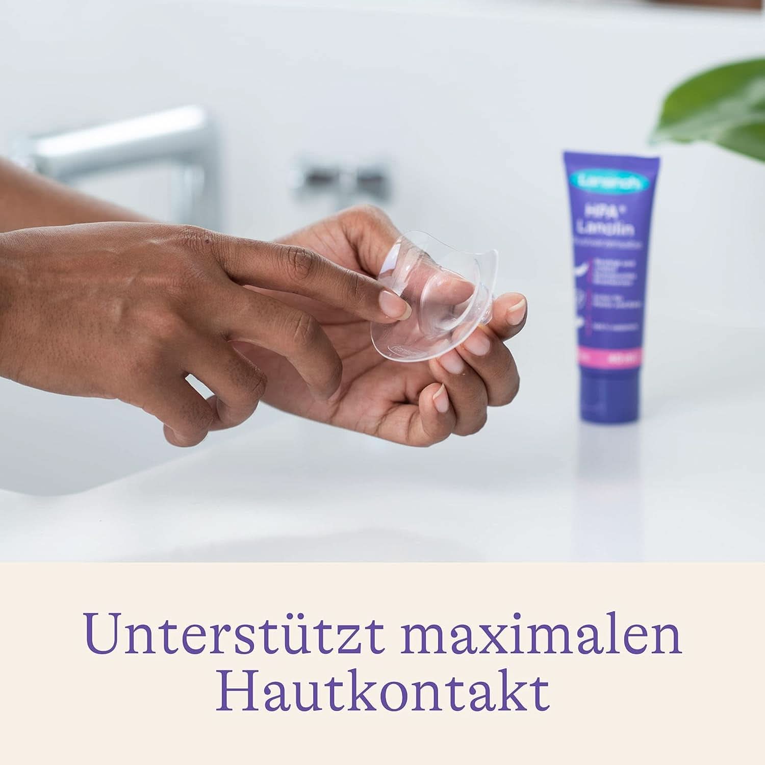 Lansinoh Stillhütchen 24 mm (Größe 2), 2 Stück Inkl. Boîte de rangement - Angenehmes Tragegefühl - Trotz Anlegeschwierigkeiten Weiter Stillen Accessoires Alimentation et Allaitement Bebe Naty Shop
