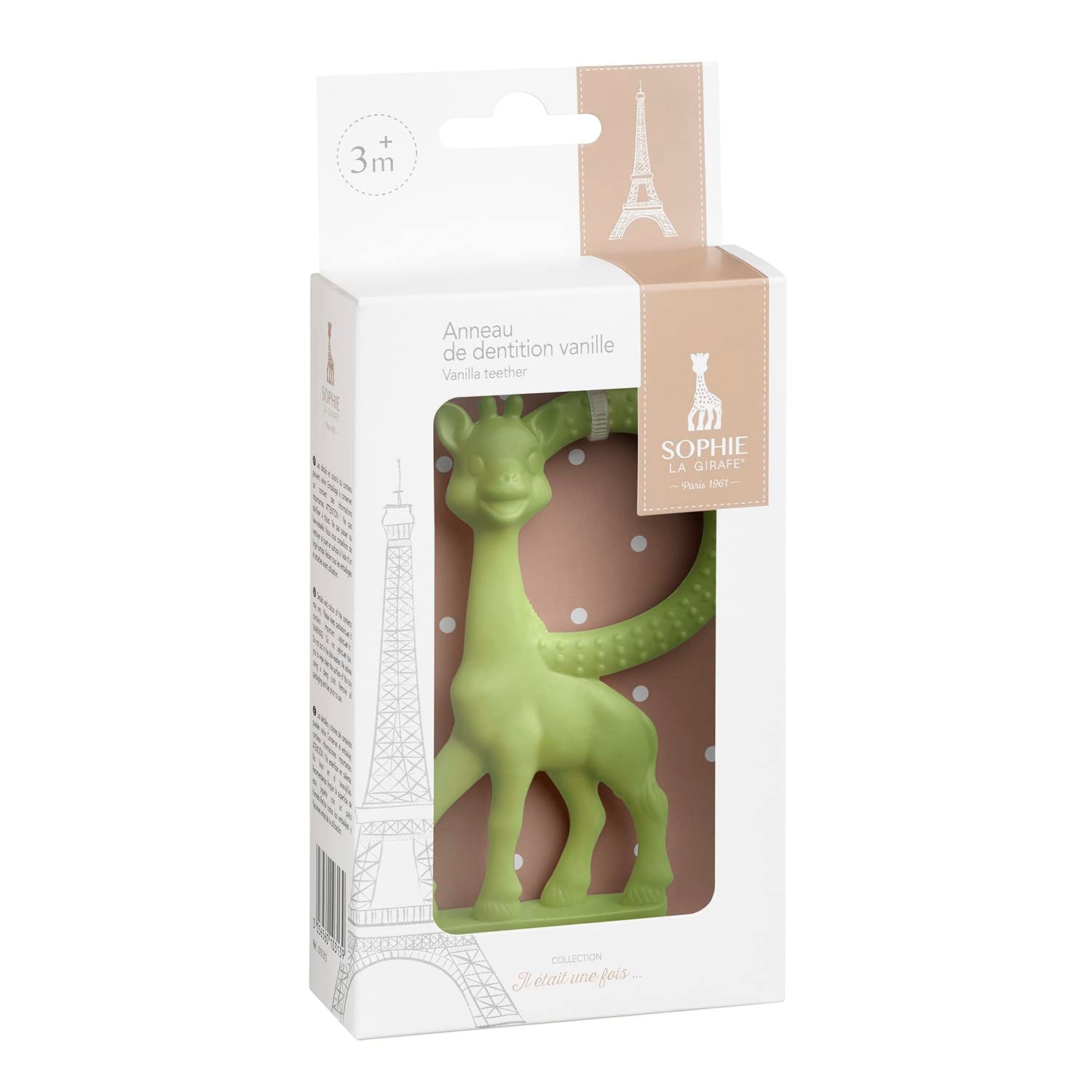 Sophie la girafe – Once Upon a Time – Anneau de dentition vanille (couleur aléatoire)