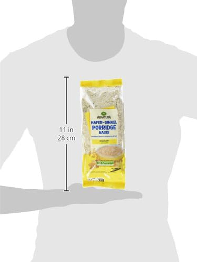 Base de bouillie d'avoine et d'épeautre bio, 500g (paquet de 3)