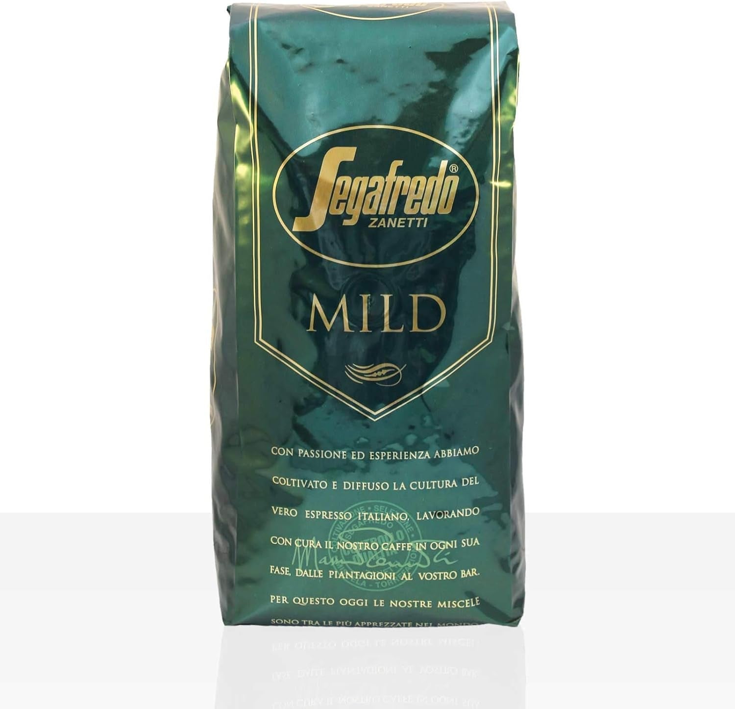 Café expresso extra doux Segafredo 1000g en grains