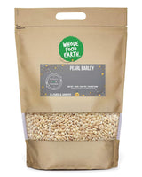 Orge perlé Wholefood Earth - sans OGM - végétalien - sans produits laitiers - sans sucre ajouté, 2 kg