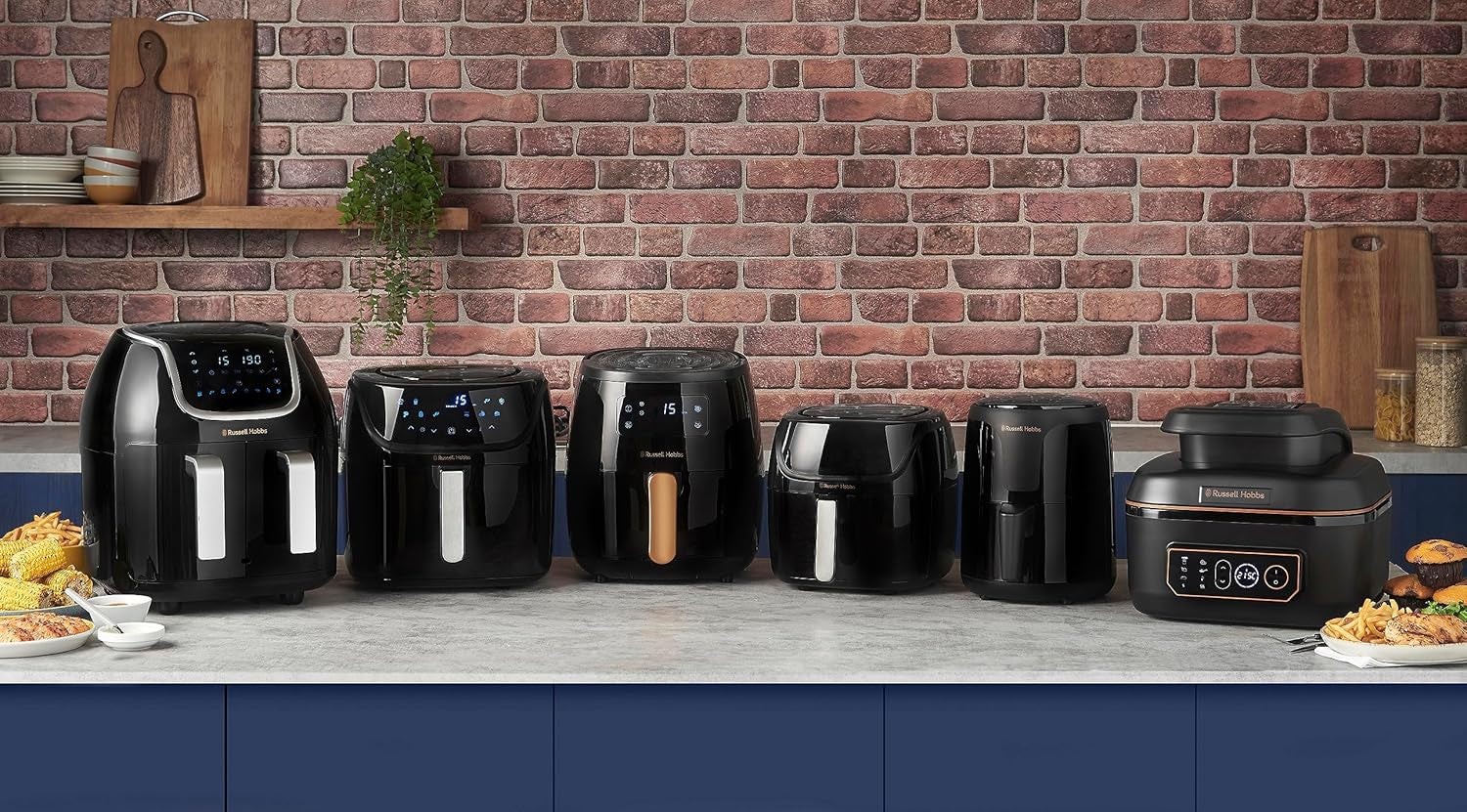 Russell Hobbs Air Fryer L 4L Rapid Airfryer, 7 fonctions de cuisson, 10 programmes Électroménagers Naty Shop