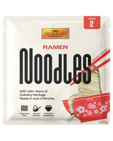 LEE KUM KEE Ramen Noodles - Ramen asiatique à la texture délicate et fine, le classique des soupes ramen et des plats au wok, nouilles semi-sèches, deux portions par paquet, 6 x 180g multipack