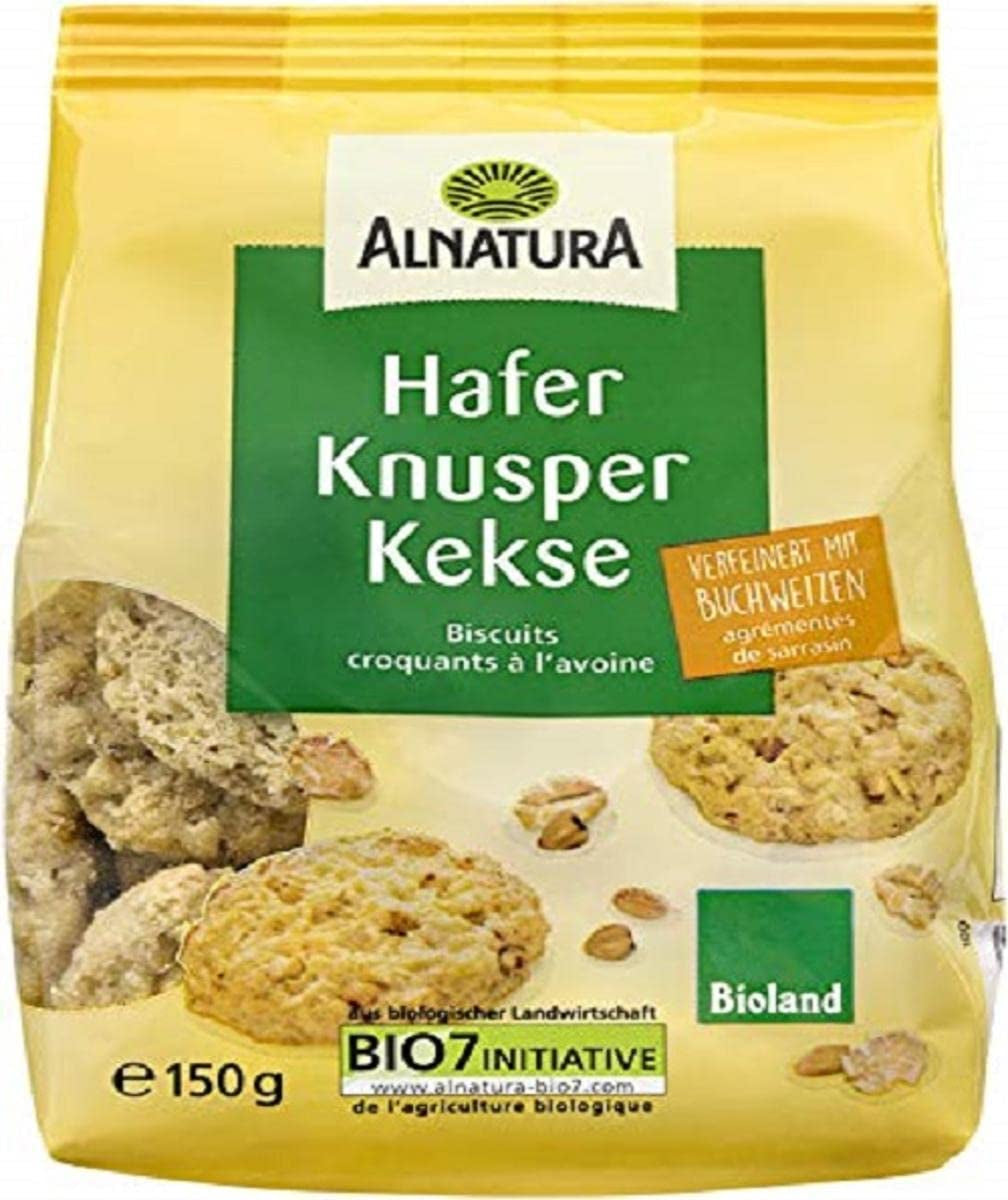 Biscuits croustillants à l'avoine, 150 g