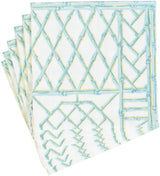Serviettes à cocktail en bambou tendu, papier oeuf pingouin, lin, 15 pièces par paquet
