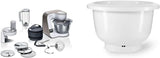 Robot ménager Bosch Série 4 MUM5X720, balance intégrée, bol inox 3,9L, mixeur 1,25L, 1000W Accessoires Alimentation et Allaitement Baby Naty Shop Package avec bol mixeur Champagne Blanc 2 accessoires
