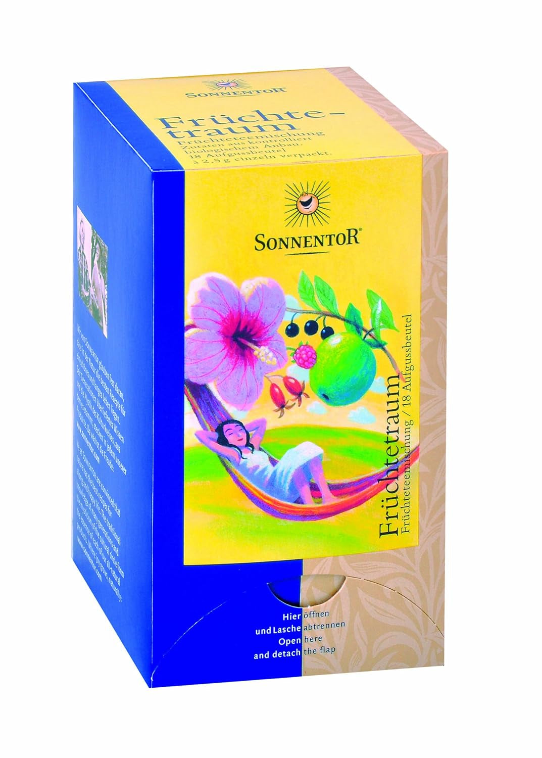 Thé aux fruits bio, Früchtetraum, 45 g