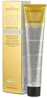 - Crème colorante Color Gold 7.0 Blond - 100 ml - Teinture capillaire professionnelle avec revêtement gris Coloration capillaire Naty Shop 8,13 Kg 100 G (1 paquet)