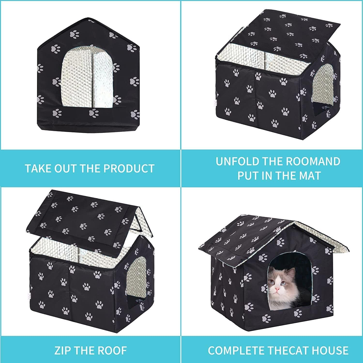 Couvertures et meubles, Animaux, Grottes et maisons, Chats, Lits pour chats, Chats - lits, matelas