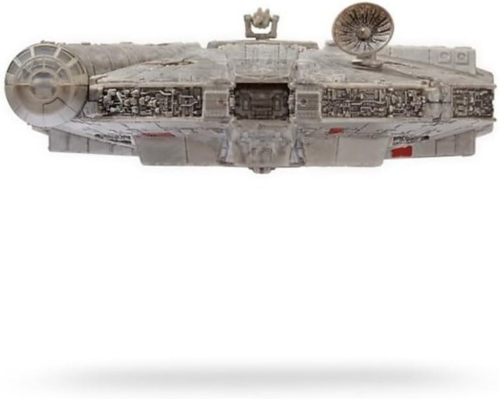 Star Wars Micro Galaxy Squadron SWJ0332 - Véhicule Officiel Millennium Falcon 22,5 cm avec Lumières, Sons et Figurines Naty Shop