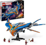 LEGO Marvel Les Gardiens de la Galaxie : le modèle de vaisseau spatial de construction Milano avec 4 figurines de super-héros Avengers Flyer pour les aventures spatiales Cadeau pour garçons et filles 76286 Ensembles de construction Besuche den LEGO-Store Default Title