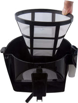 Cafetière Tristar 1,25 L – Pour 10 à 12 tasses, convient également pour le camping, CM-1245, Noir