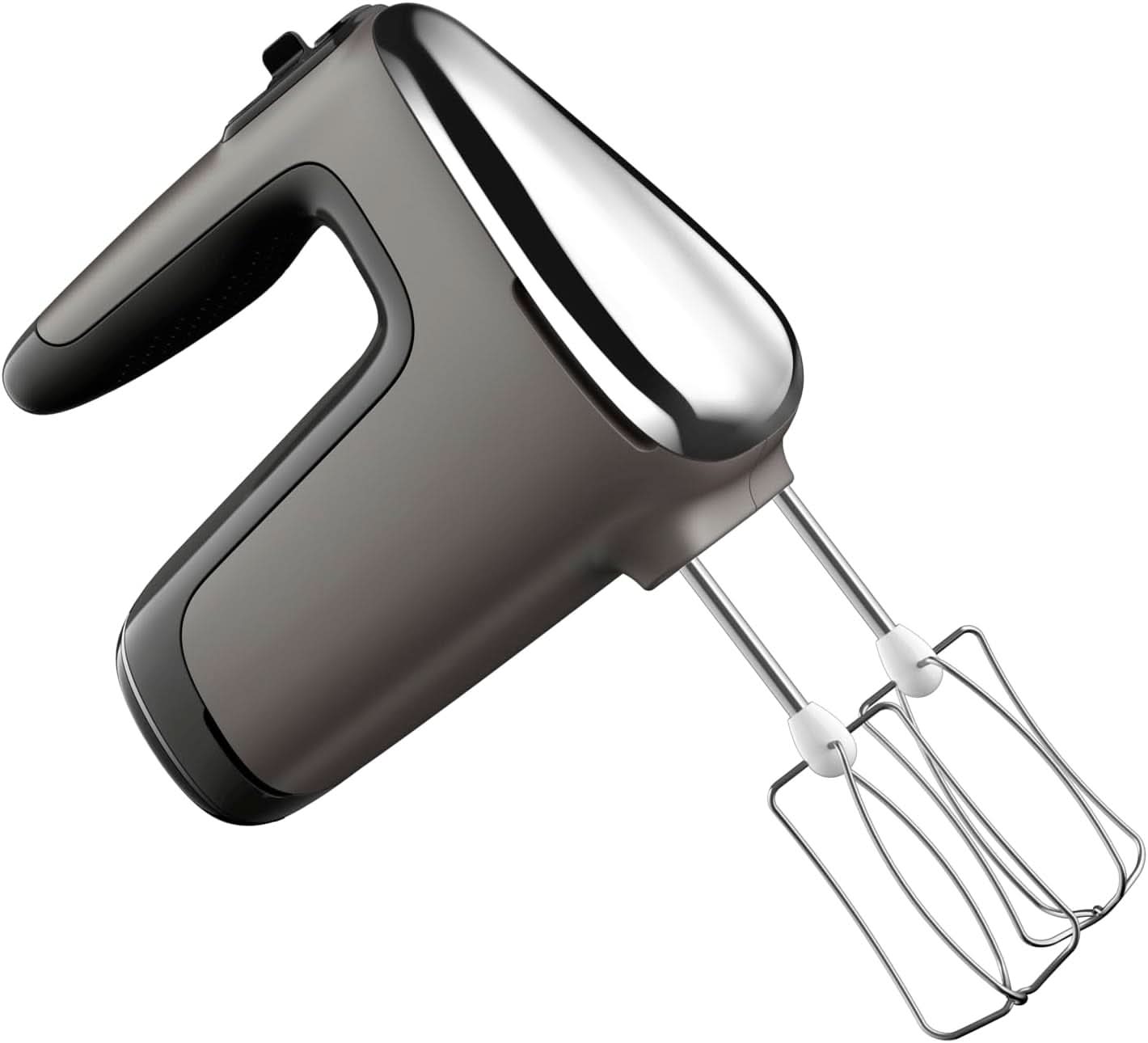 Tefal HT650E Power Mix Silence Batteur à main | 600 watts | Contrôleur de vitesse variable | Fonction Turbo et Auswurf | Moteur de loisirs extrêmes | Incl. 2 Rührbesen et 2 Knethaken | Cuisine de blé Naty Shop