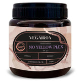VEGAIROA - No Yellow Plex Mask - Masque neutralisant pour tons jaunes et oranges - Soin hydratant - Pigment violet - Produit capillaire professionnel vegan - Masque capillaire Naty Shop 275g Titre par défaut