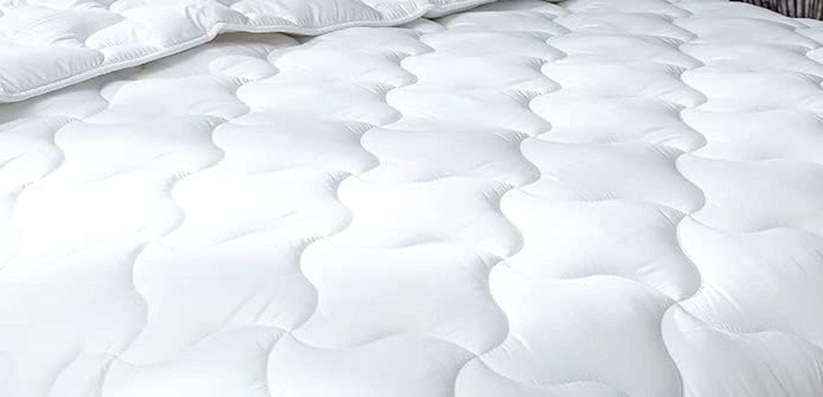 Housse de couette Acaristop Anti-acariens et antibactérienne, blanc, 240 X 260 cm Couettes et couettes Naty Shop