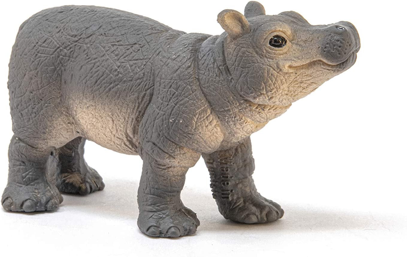 Schleich 14831 Jeune hippopotame, pour les enfants à partir de 3 ans, WILD LIFE - figurine de jeu Figurines Naty Shop