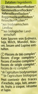 Bio 5-Kornflocken, 500G Céréales Naty Shop