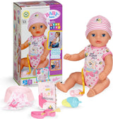 BABY Born Lena (Girl) - poupée 36 cm - 7 fonctions, y compris accessoires et matelas - Fonctionne entièrement sans piles - Convient aux petits enfants à partir de 1 an