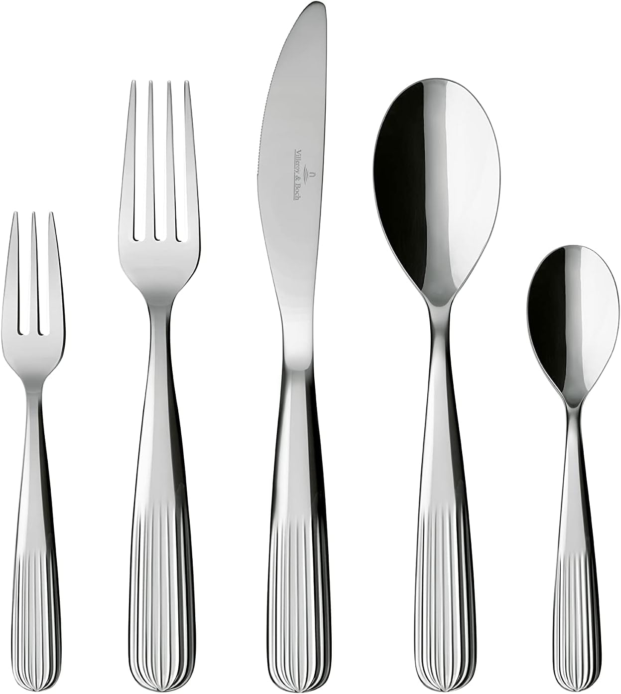 Villeroy & Boch - Ménagère Roseraie 30 pièces, 6 personnes Cuisine Naty Shop
