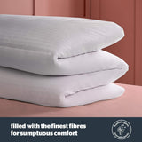 Couette Silentnight Hotel Collection pour lit double, 13,5 TOG, blanc, microfibre, blanc, lit simple 135 X 200Cm Couettes et couettes Naty Shop