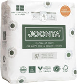 Couches push-up taille 4 L (7-12 kg) - 1 sachet de 25 pièces - Sans substances nocives, écologiques, ultra plates, pour une utilisation nocturne - Fabriquées au Danemark