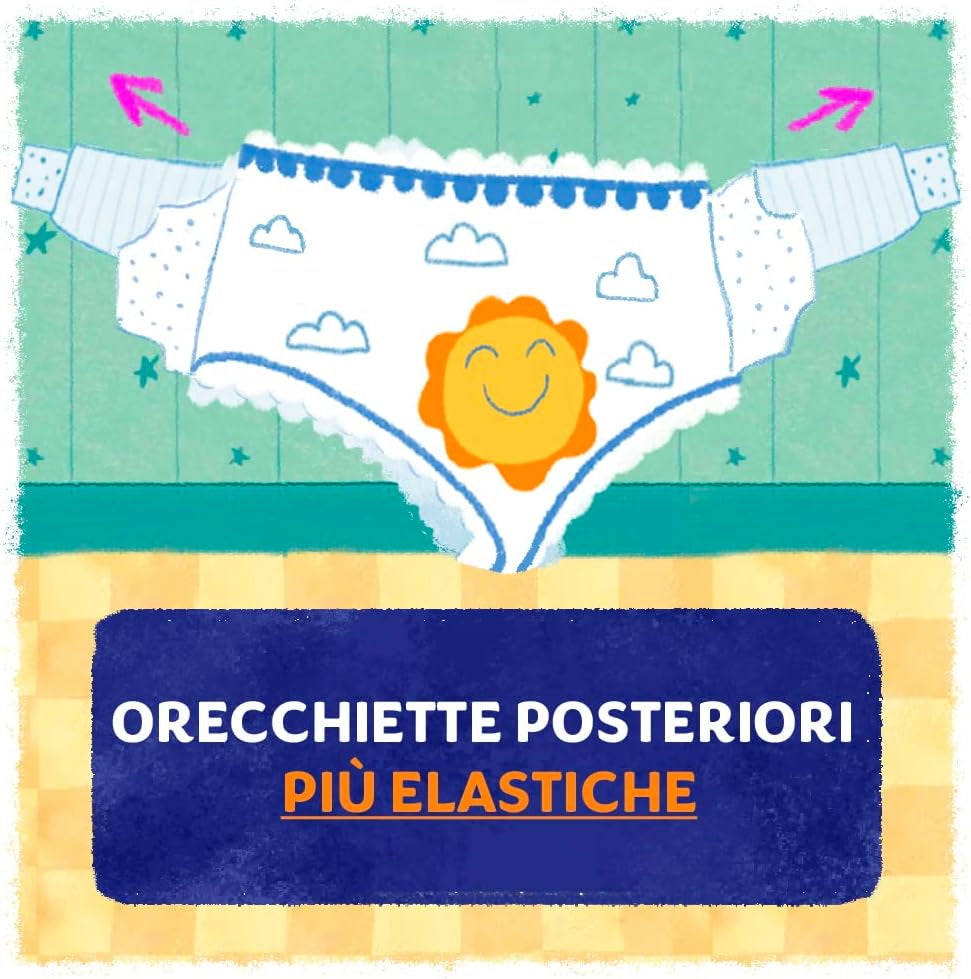 Couches Pampers Sun and Moon Midi, taille 3 (4-9 kg), 120 couches