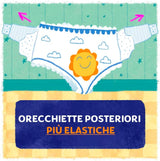 Couches Pampers Sun and Moon, unisexe, junior, taille 5 (11-25 kg), 120 couches