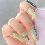 Mini Metall Nieten Punk Nail Charms Gold Silver Strasssteine ​​​​Nägel Charm Kegel Spikes Nagelschmuck Glitzersteine ​​​​Nail Art Studs Nagel Steine ​​​​Legierung Nagelanhänger Strass Nageldesign Zubehör