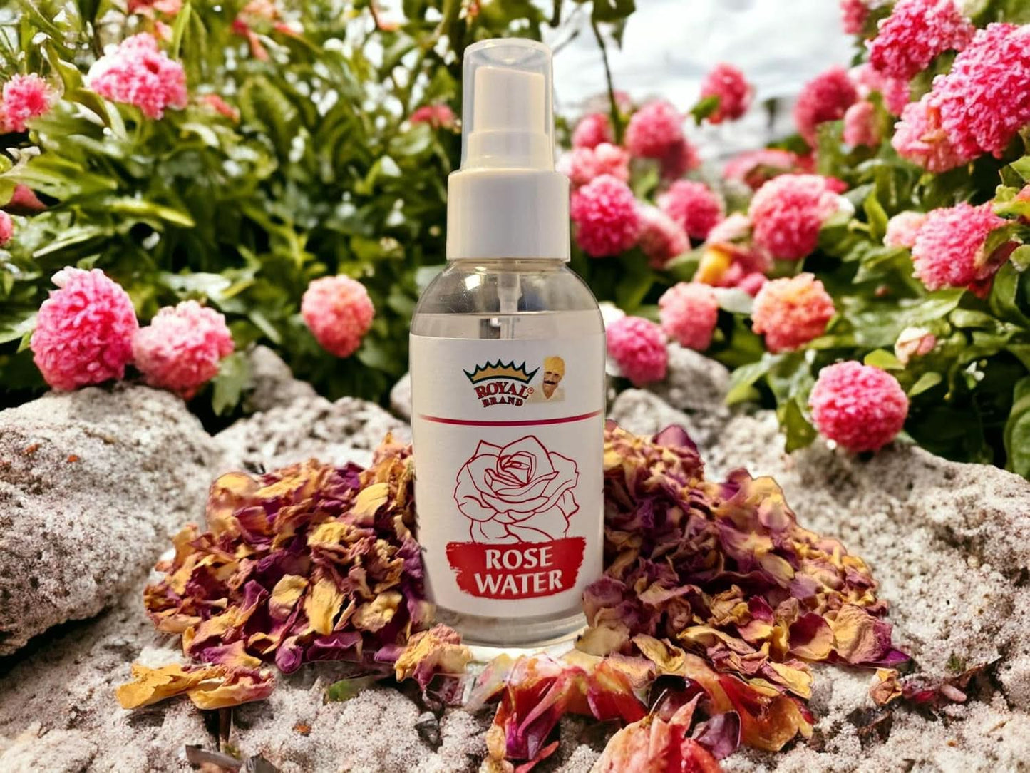 Eau de rose BIO pour la cuisine et la pâtisserie, 100 ml Arome Naty Shop