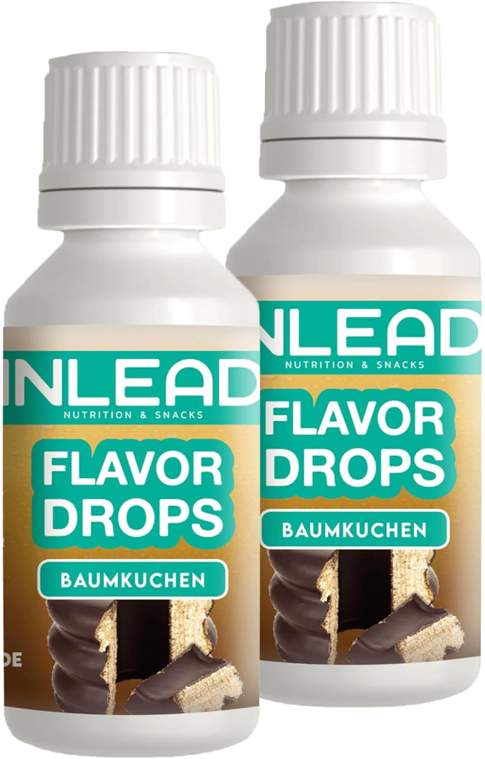- gouttes de saveur | Arôme pour édulcorants sans sucre et sans calories Naty Shop 2X 30Ml Baumkuchen