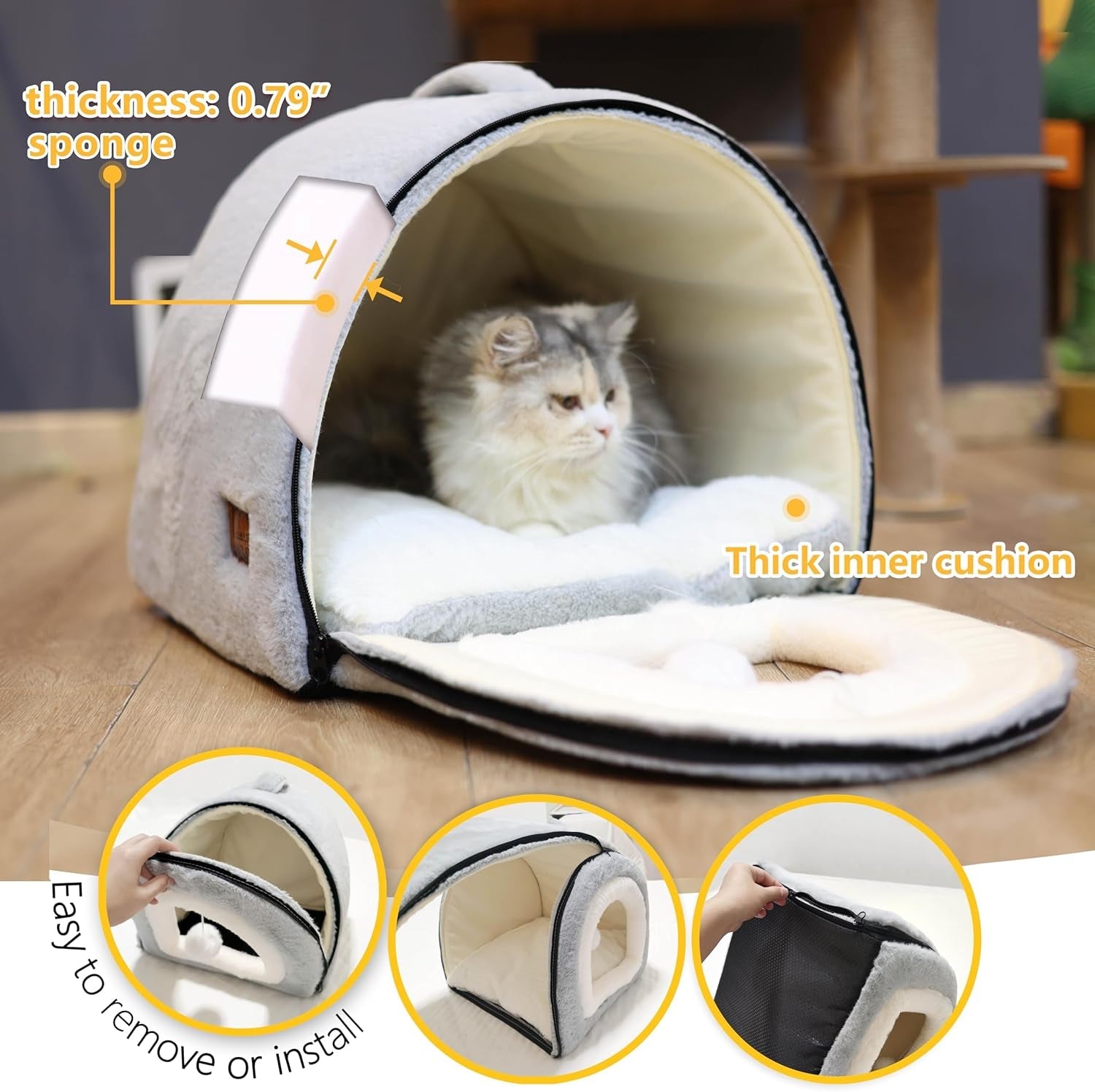 Couvertures et meubles, Animaux, Grottes et maisons, Chats, Lits pour chats, Chats - lits, matelas
