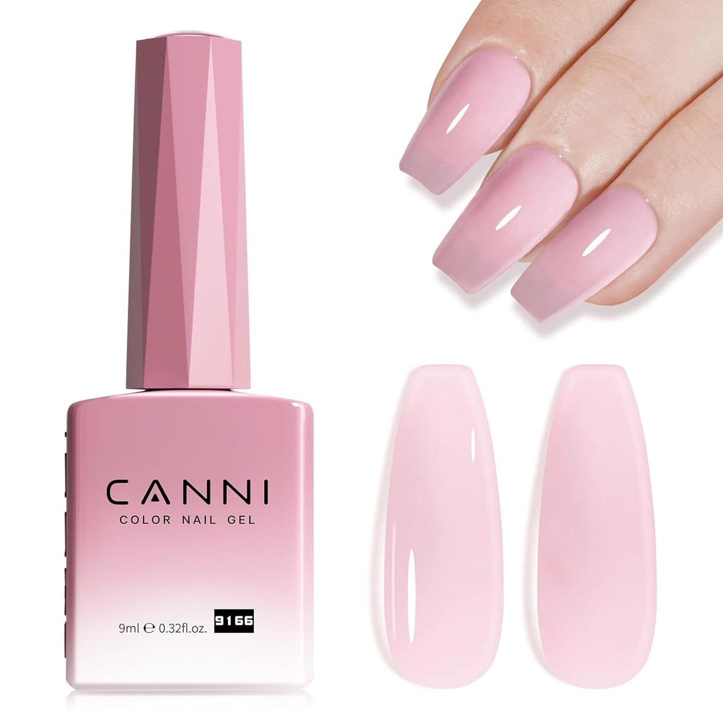 Vernis à ongles gel CANNI, semi-permanent, violet foncé, vernis à ongles, gel UV, trempage, manucure