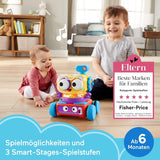 Fisher-Price Robot d'apprentissage 4 en 1 Linus pour bébés et tout-petits, jouet à partir de 6 mois - germanophone, HCK39 Baby Toys Naty Shop