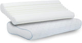 PARADIES Oreiller cervical 40X80 Cm - Revita Ergonomique - Certifié IGR, Oreiller ergonomique de soutien du cou Hauteur : 10 Cm Oreillers orthopédiques cervicaux Naty Shop Paratex Ergonomique