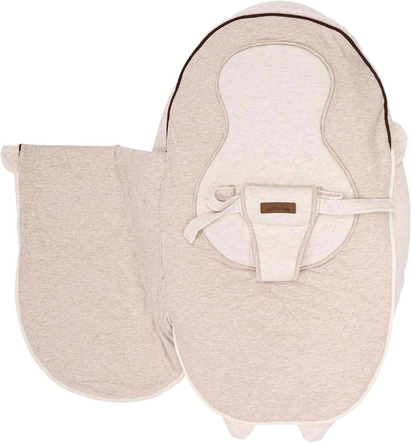 Coussin d'allaitement multifonction 4 en 1, Soft Nova, beige, oreiller simple : 202 cm, fauteuil, 40 X 75 X 22 cm Accessoires Alimentation et Allaitement Bebe Naty Shop