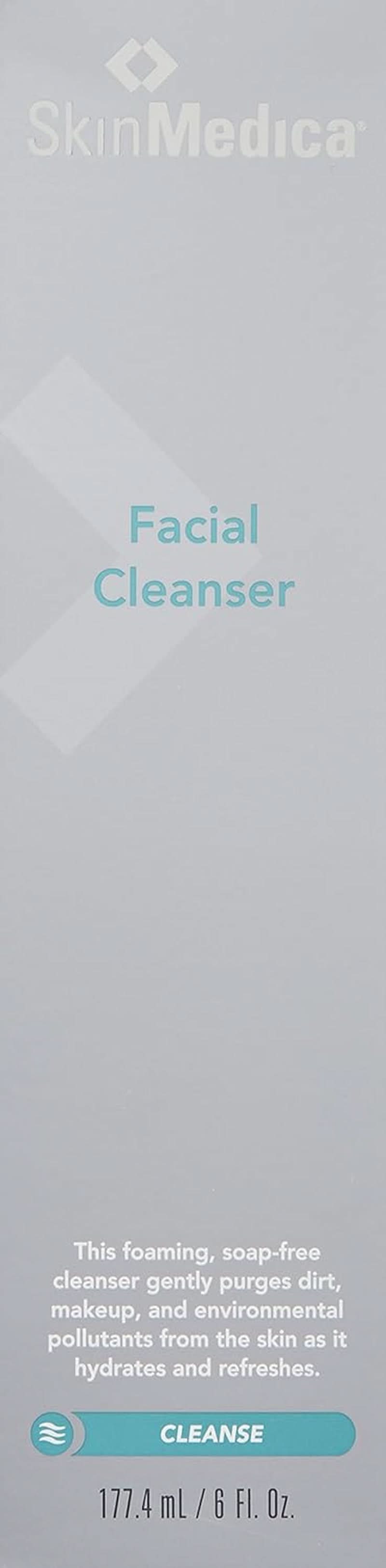 SkinMedica Facial Cleanser - mousse nettoyante pour peaux normales ou sèches et parfaite comme nettoyant Naty Shop