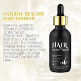 Huile de Croissance Capillaire Bio 5% - Solution Usage Externe - Croissance et Épaississement des Cheveux - Pour Chute de Cheveux Masculine et Cheveux Clairsemés - Réactive les Follicules Rétrécissants - Distributeur à Pompe Précis, 60ml Soin Capillaire Naty Shop