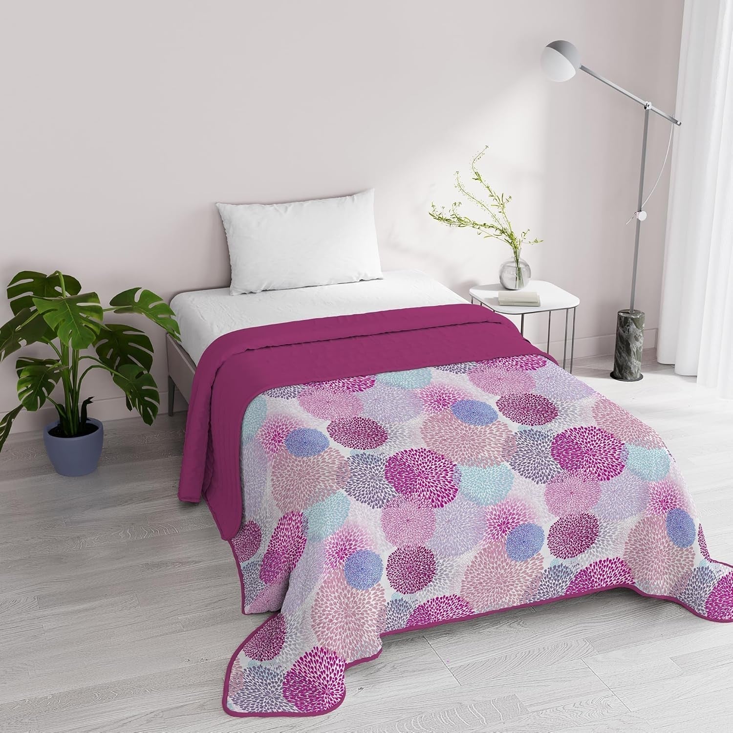 Literie Italienne Fantaisie Microfibre Été 1,5 Lits Murrine Couettes Naty Shop Pommeaux de Douche 1 Posto E Mezzo
